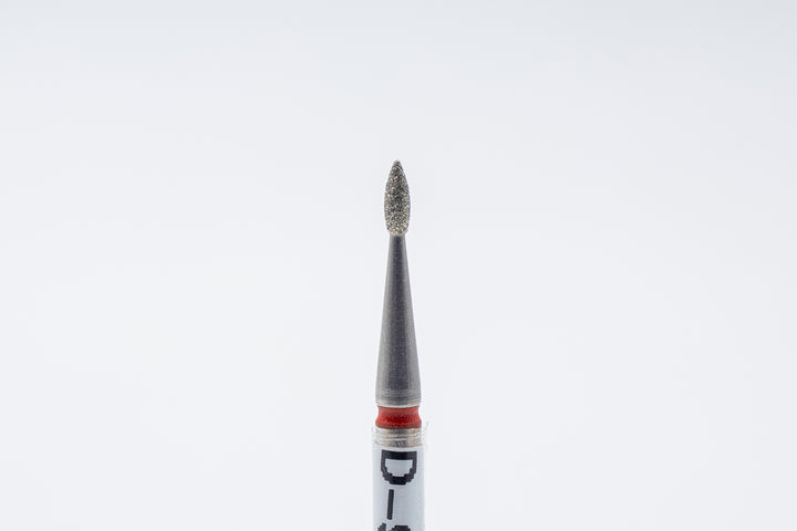 Diamond  Nail Drill Bits D-95 shape  bud, head size 1.4x4 mm