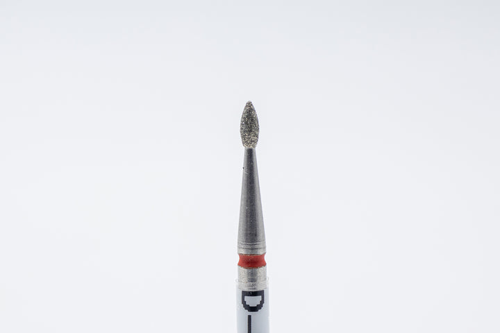 Diamond  Nail Drill Bits D-96, shape  bud, head size 1.6x4 mm