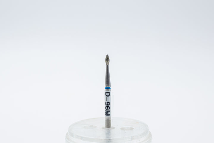 Diamond  Nail Drill Bits D-96, shape  bud, head size 1.6x4 mm