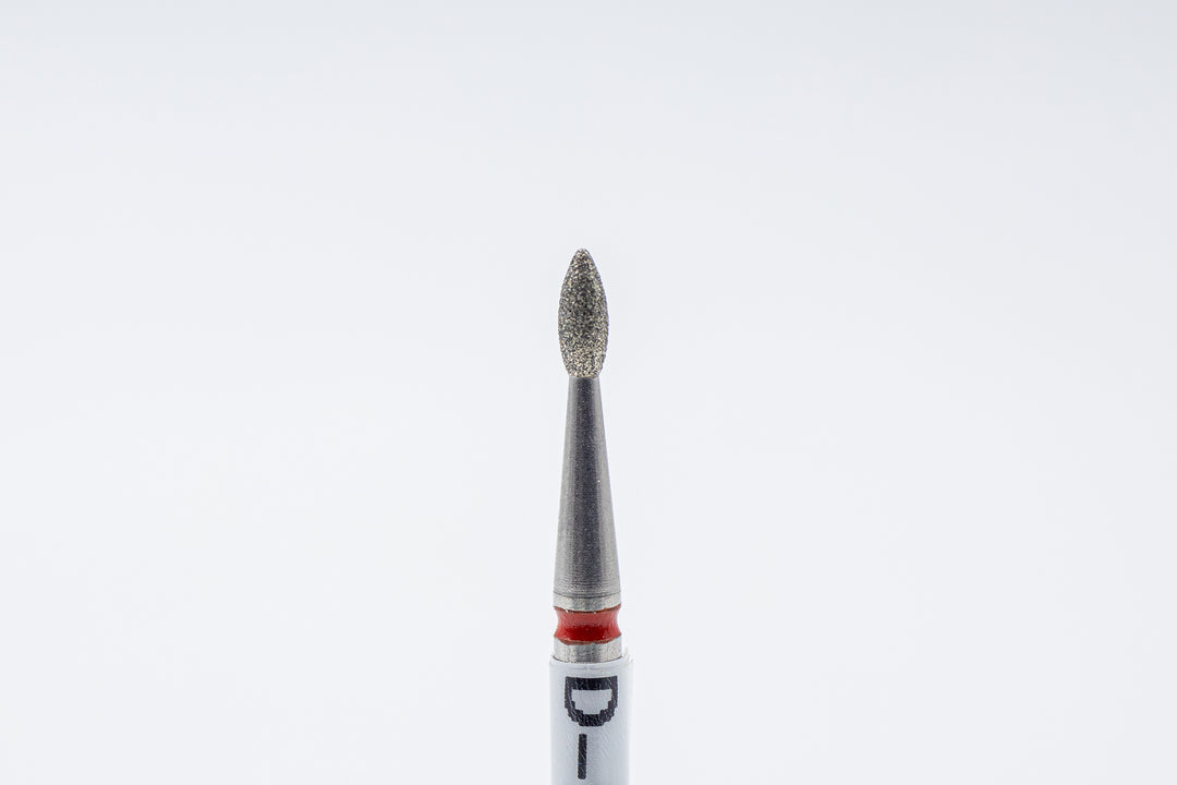 Diamond  Nail Drill Bits D-97 shape  bud, head size 1.8x4.5 mm