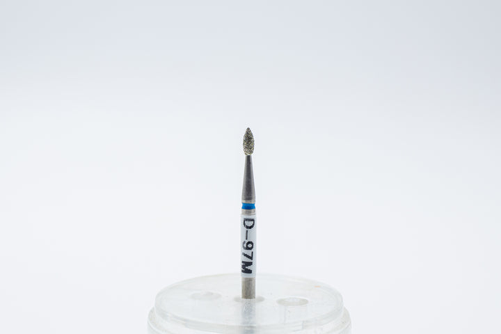 Diamond  Nail Drill Bits D-97 shape  bud, head size 1.8x4.5 mm