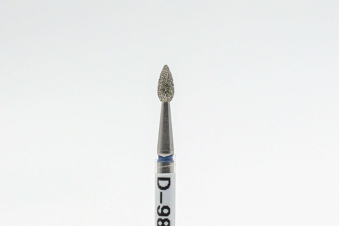 Diamond  Nail Drill Bits D-98 shape  bud, head size 2.1*5.0 mm