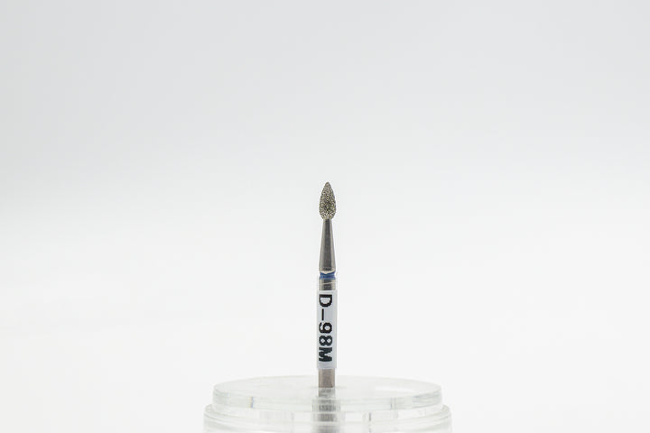 Diamond  Nail Drill Bits D-98 shape  bud, head size 2.1*5.0 mm