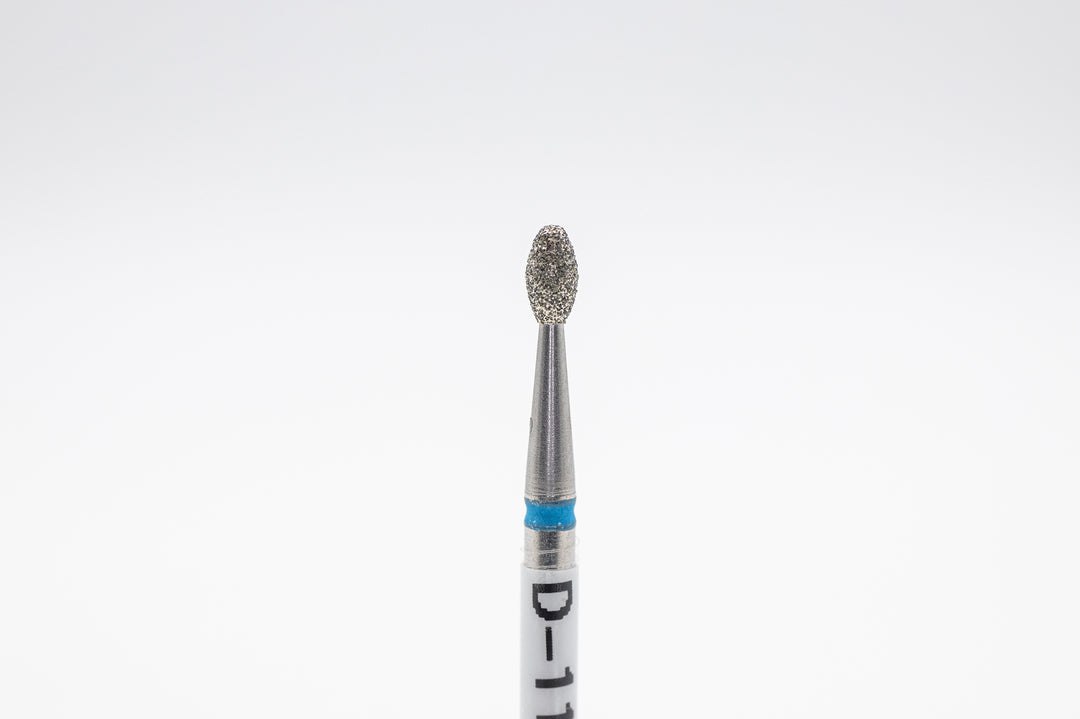 Diamond  Nail Drill Bits D-114 shape  bud, head size 2.3*4.2 mm