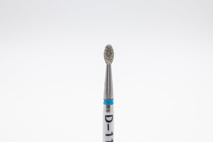 Diamond  Nail Drill Bits D-114 shape  bud, head size 2.3*4.2 mm