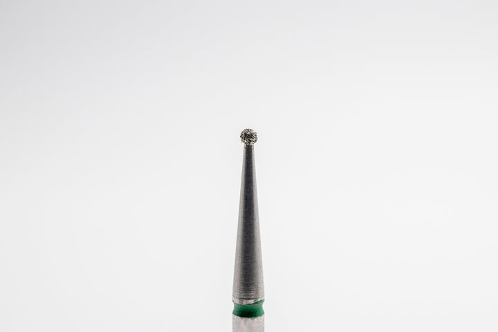 Diamond Nail Drill Bits D-1, shape Ball, head size 1.2x1.0 mm