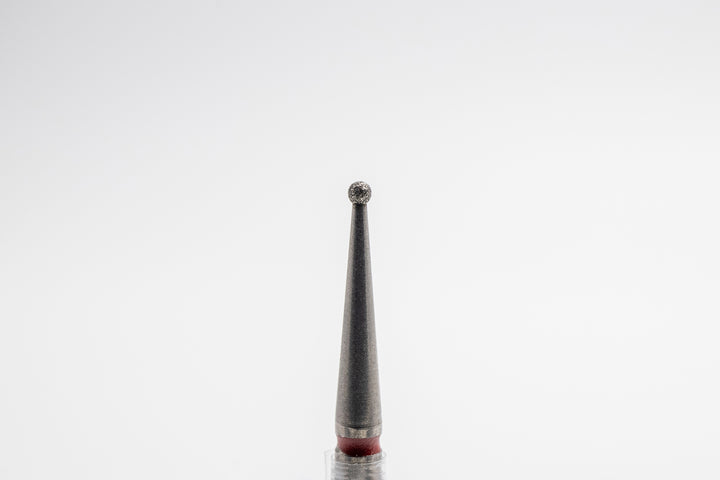 Diamond Nail Drill Bits D-1, shape Ball, head size 1.2x1.0 mm