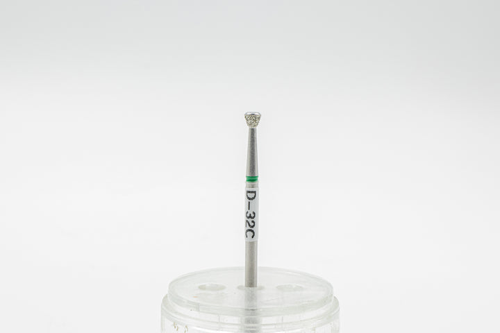 Diamond Nail Drill Bit D-32, shape inverted cone, head size 3x2.9 mm
