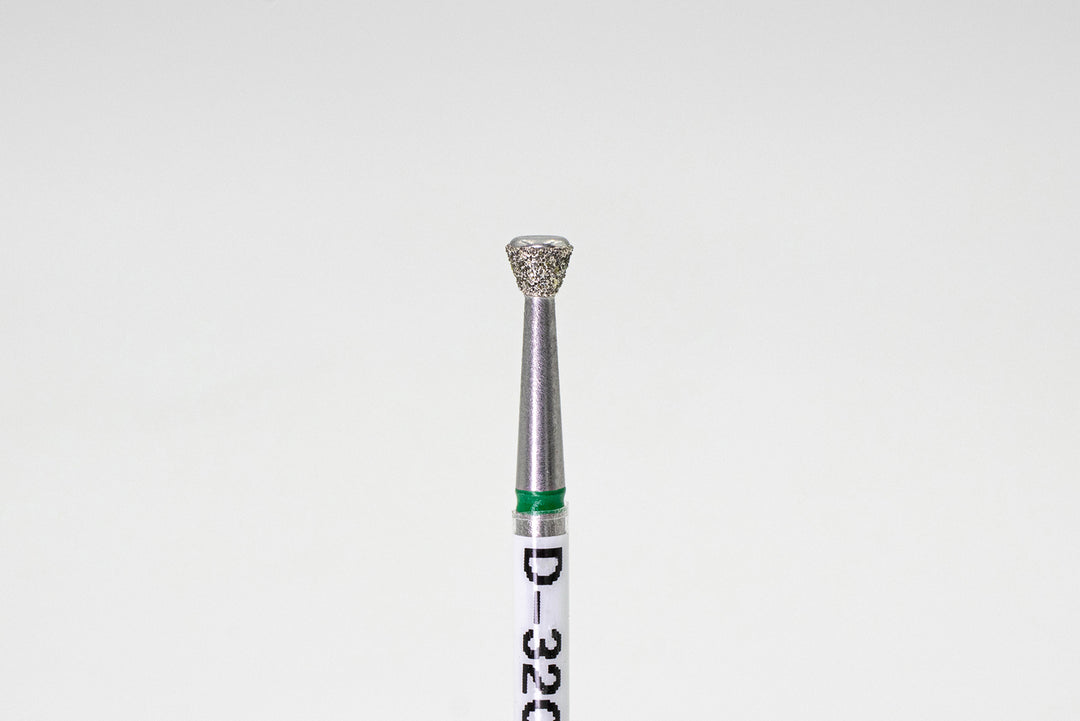 Diamond Nail Drill Bit D-32, shape inverted cone, head size 3x2.9 mm