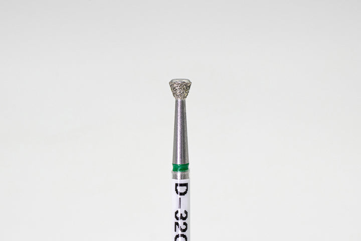 Diamond Nail Drill Bit D-32, shape inverted cone, head size 3x2.9 mm