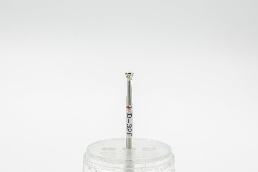 Diamond Nail Drill Bit D-32, shape inverted cone, head size 3x2.9 mm