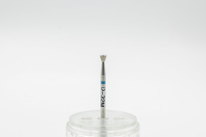 Diamond Nail Drill Bit D-32, shape inverted cone, head size 3x2.9 mm