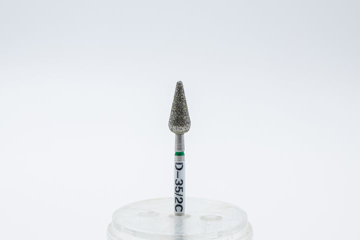 Diamond drill bit D-35/2 size 5.0x12 mm