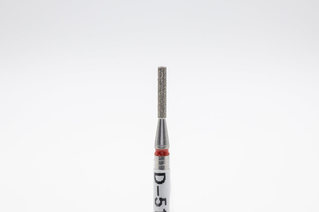 Forets à ongles diamantés D-51, forme cylindrique ; taille de la tête 1,4x8,0,mm