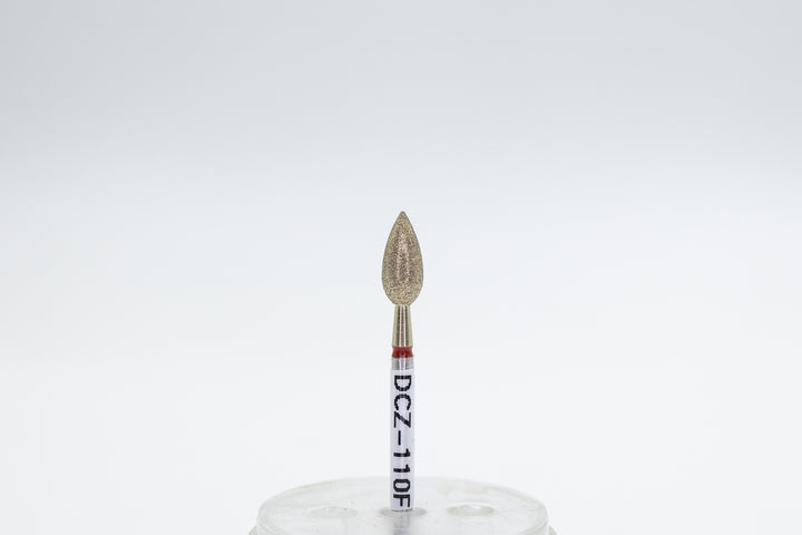 Coated Diamond Nail Drill Bits DCZ-100, shape bud, size 4.5x10mm