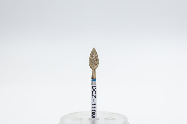 Coated Diamond Nail Drill Bits DCZ-100, shape bud, size 4.5x10mm