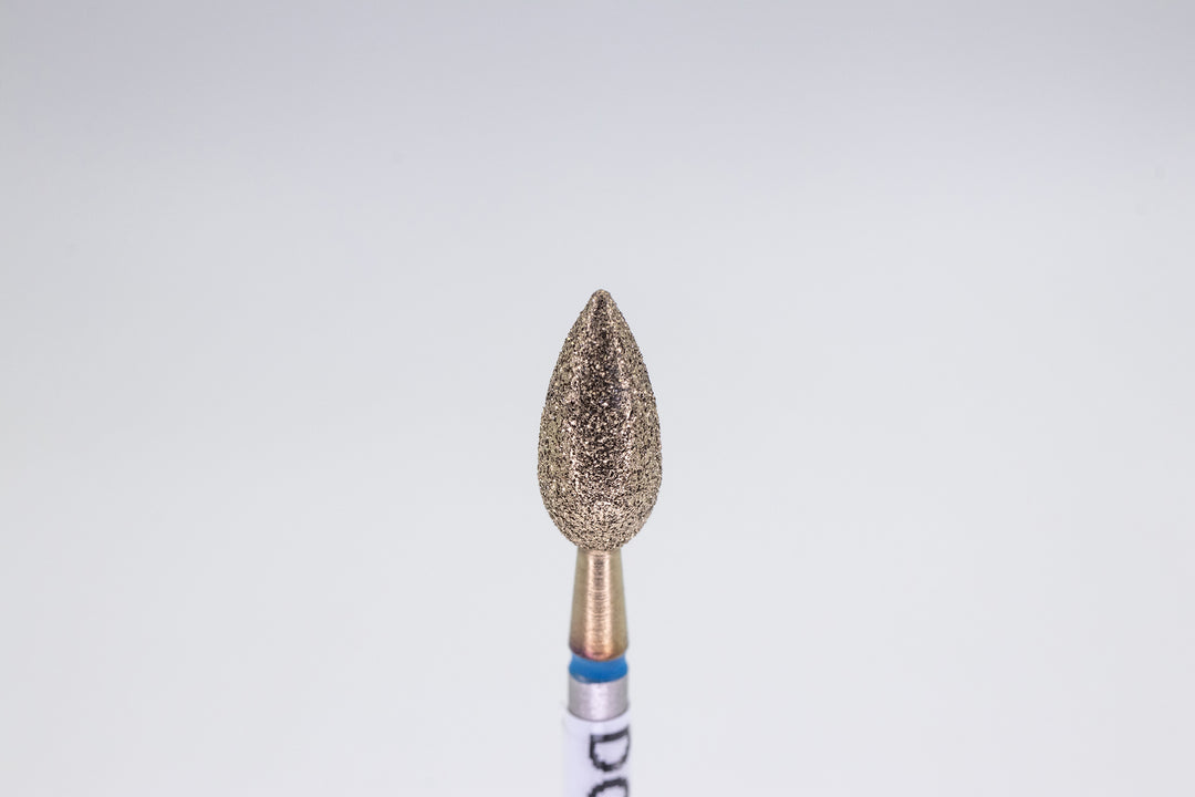 Coated Diamond Nail Drill Bits DCZ-100, shape bud, size 4.5x10mm