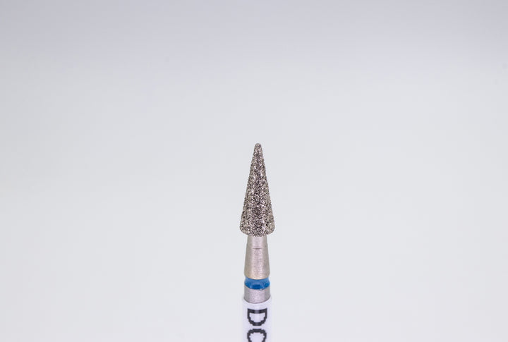 Coated Diamond Nail Drill Bits DCZ-76, shape Cone , head size 3.1x8mm