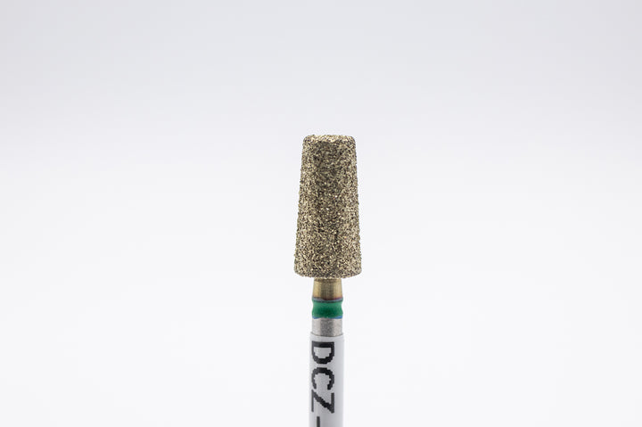 Coated Diamond Nail Drill Bits DCZ-81, shape tapered barrel, head size 5x10mm