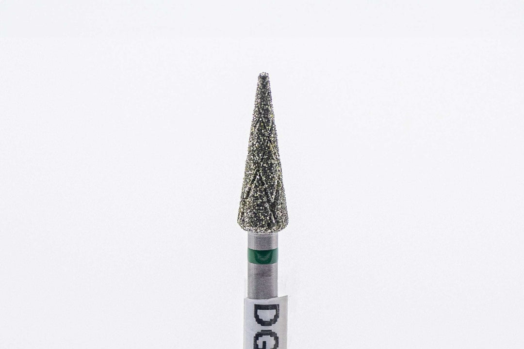 Diamond Cool Groove Nail Drill Bits Cone DGK-4X12 mm