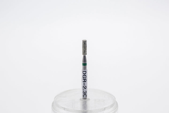 Diamond Cool Groove Nail Drill Bits DGR - 2.3, shape barrel, head size 2.3x7 mm - U - tools - U - tools