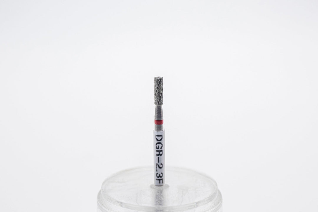 Diamond Cool Groove Nail Drill Bits DGR - 2.3, shape barrel, head size 2.3x7 mm - U - tools - U - tools