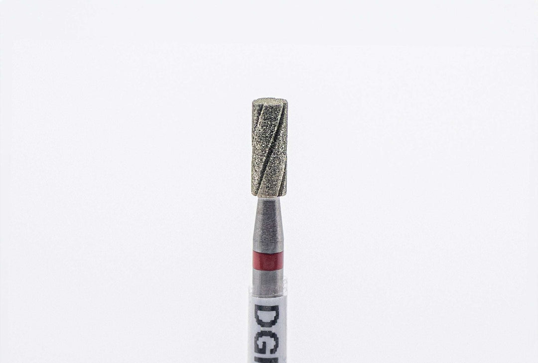 Diamond Cool Groove Nail Drill Bits Barrel DGR-2.7x7 mm