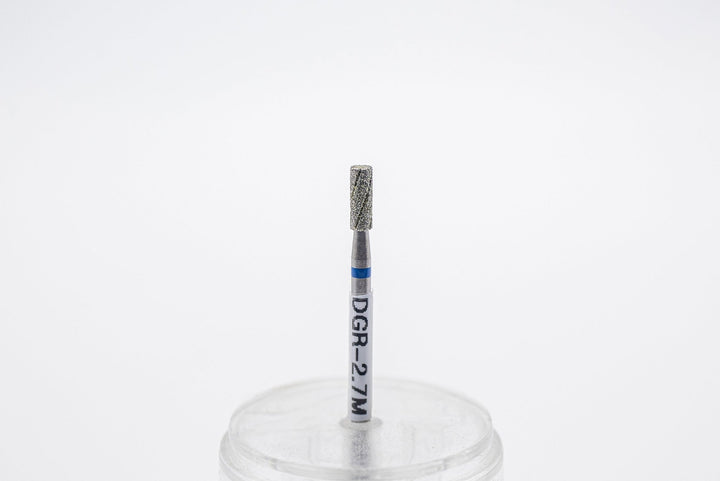 Diamond Cool Groove Nail Drill Bits DGR - 2.7, shape barrel, head size 2.7x7 mm - U - tools - U - tools