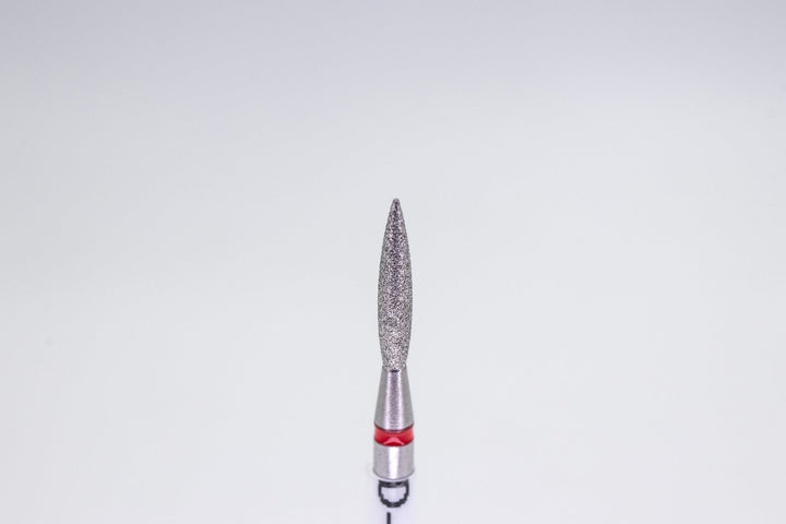 Diamond drill bit D - 118/3, shape pointed flame, size 2.0x9 mm - U - tools - U - tools