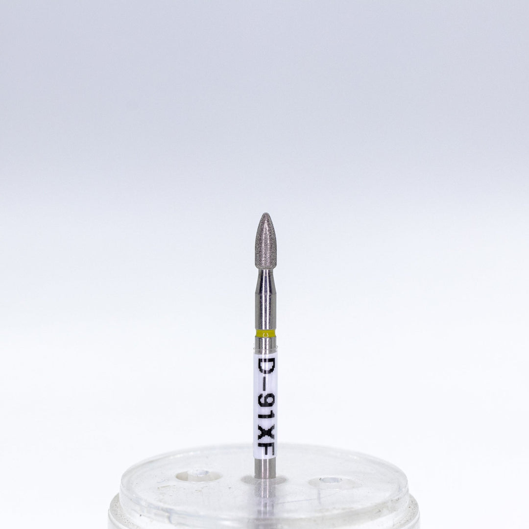 Diamond drill bit D - 91 , shape bullet, head size 2.5x6.0 mm - U - tools - U - tools