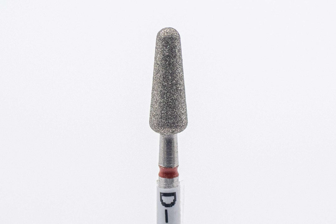 Diamond Nail Drill Bit D-101, shape corn, head size 4.5x12 mm