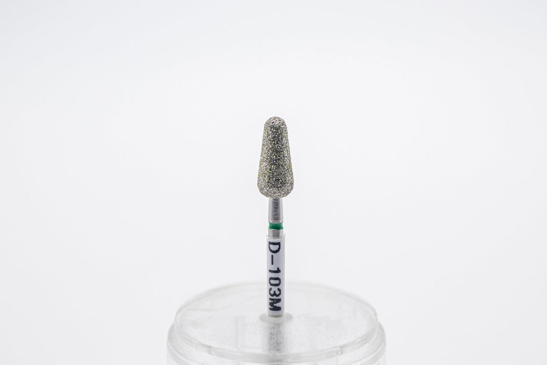 Diamond Nail Drill Bit D - 103, shape corn, head size 5.5x12 mm - U - tools - U - tools