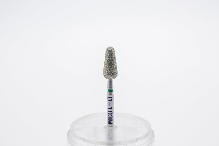 Diamond Nail Drill Bit D - 103, shape corn, head size 5.5x12 mm - U - tools - U - tools