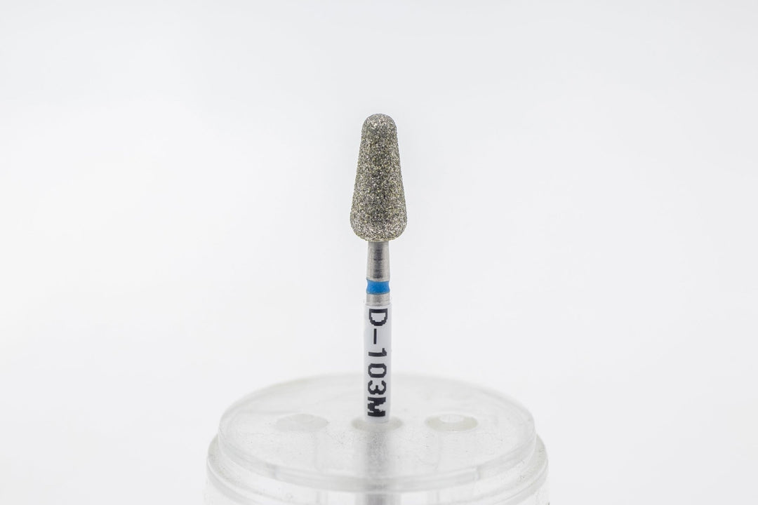 Diamond Nail Drill Bit D - 103, shape corn, head size 5.5x12 mm - U - tools - U - tools