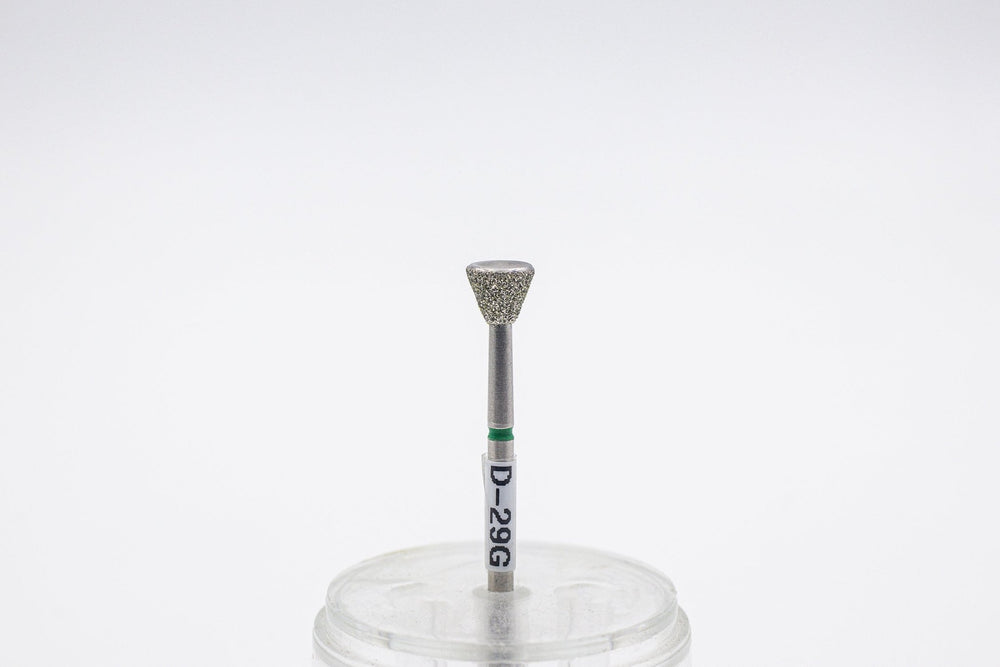 Diamond Nail Drill Bit D - 29, shape inverted cone, head size 5x6 mm - U - tools - U - tools