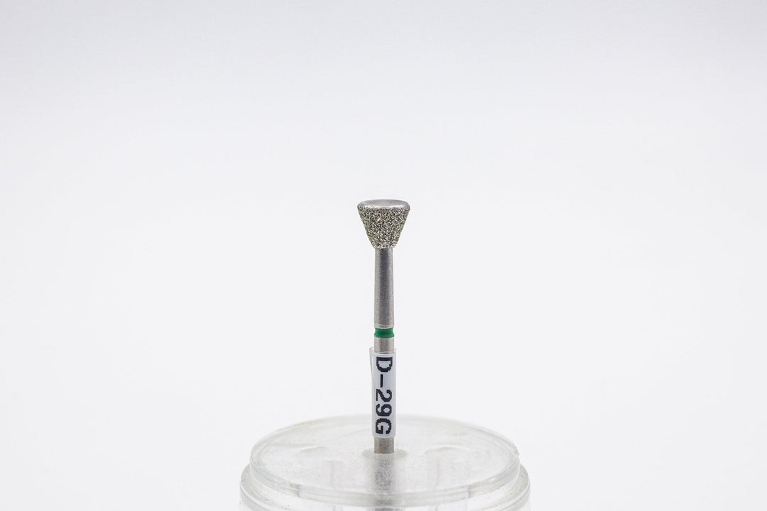 Diamond Nail Drill Bit D - 29, shape inverted cone, head size 5x6 mm - U - tools - U - tools