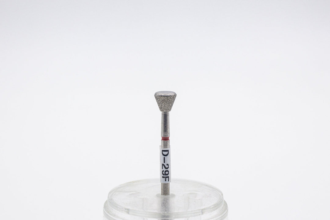 Diamond Nail Drill Bit D - 29, shape inverted cone, head size 5x6 mm - U - tools - U - tools