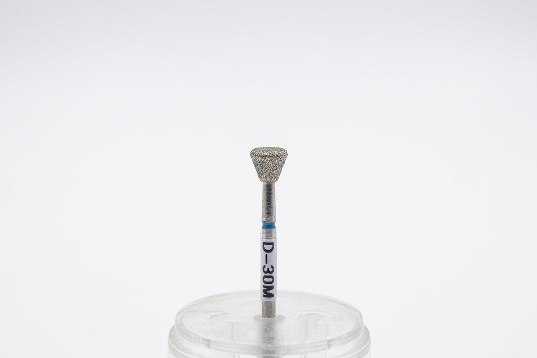 Diamond Nail Drill Bit D - 30, shape inverted cone, head size 5x6 mm - U - tools - U - tools