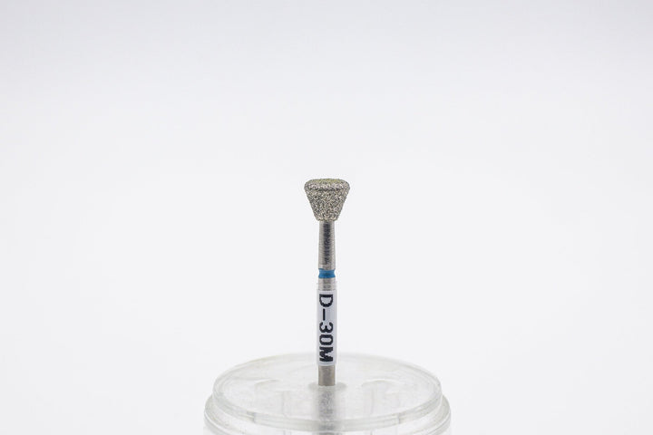 Diamond Nail Drill Bit D - 30, shape inverted cone, head size 5x6 mm - U - tools - U - tools