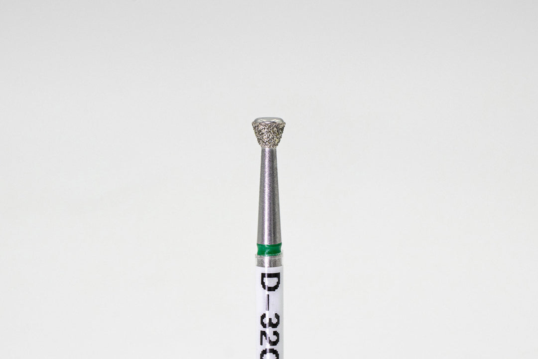 Diamond Nail Drill Bit D - 32, shape inverted cone, head size 3x2.9 mm - U - tools - U - tools