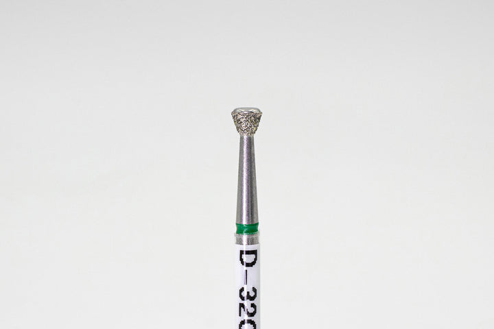 Diamond Nail Drill Bit D - 32, shape inverted cone, head size 3x2.9 mm - U - tools - U - tools