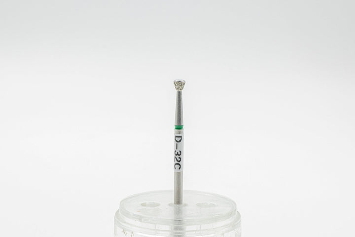 Diamond Nail Drill Bit D - 32, shape inverted cone, head size 3x2.9 mm - U - tools - U - tools