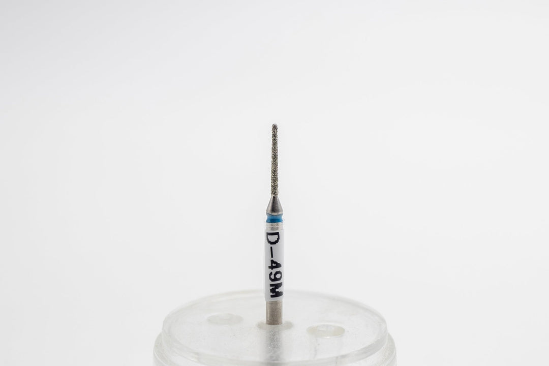 Diamond Nail Drill Bit D - 49, shape Thin Cylinder, head size 1.0x10 mm - U - tools - U - tools
