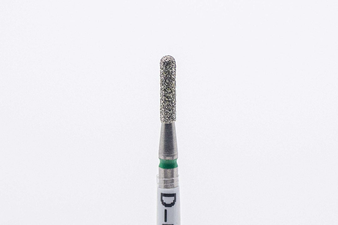 Diamond Nail Drill Bit D-66, shape  rounded cylinder; head size 1.8x8.0.mm