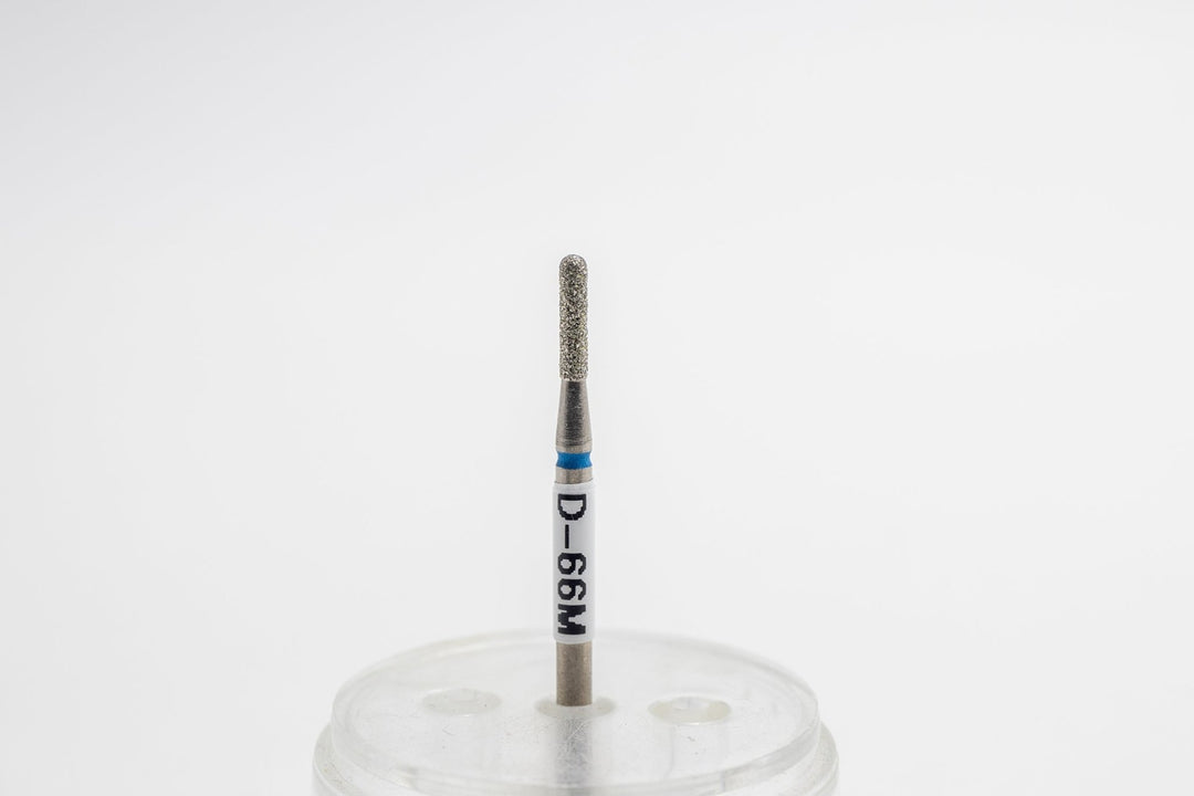 Diamond Nail Drill Bit D - 66, shape Rounded Cylinder; head size 1.8x8.0.mm - U - tools - U - tools