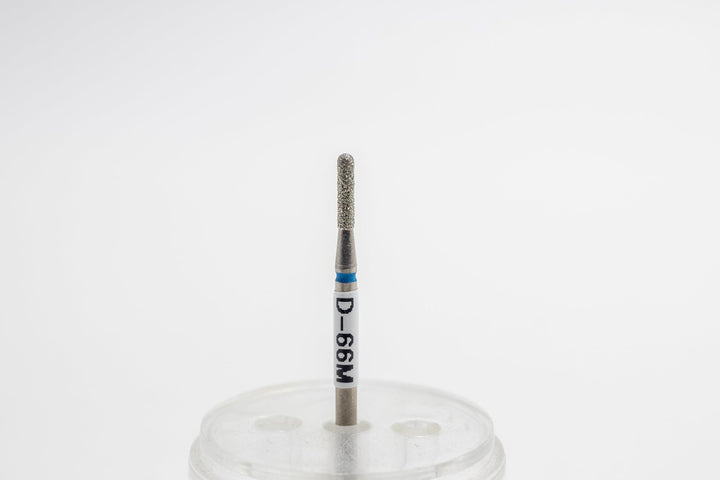 Diamond Nail Drill Bit D - 66, shape Rounded Cylinder; head size 1.8x8.0.mm - U - tools - U - tools