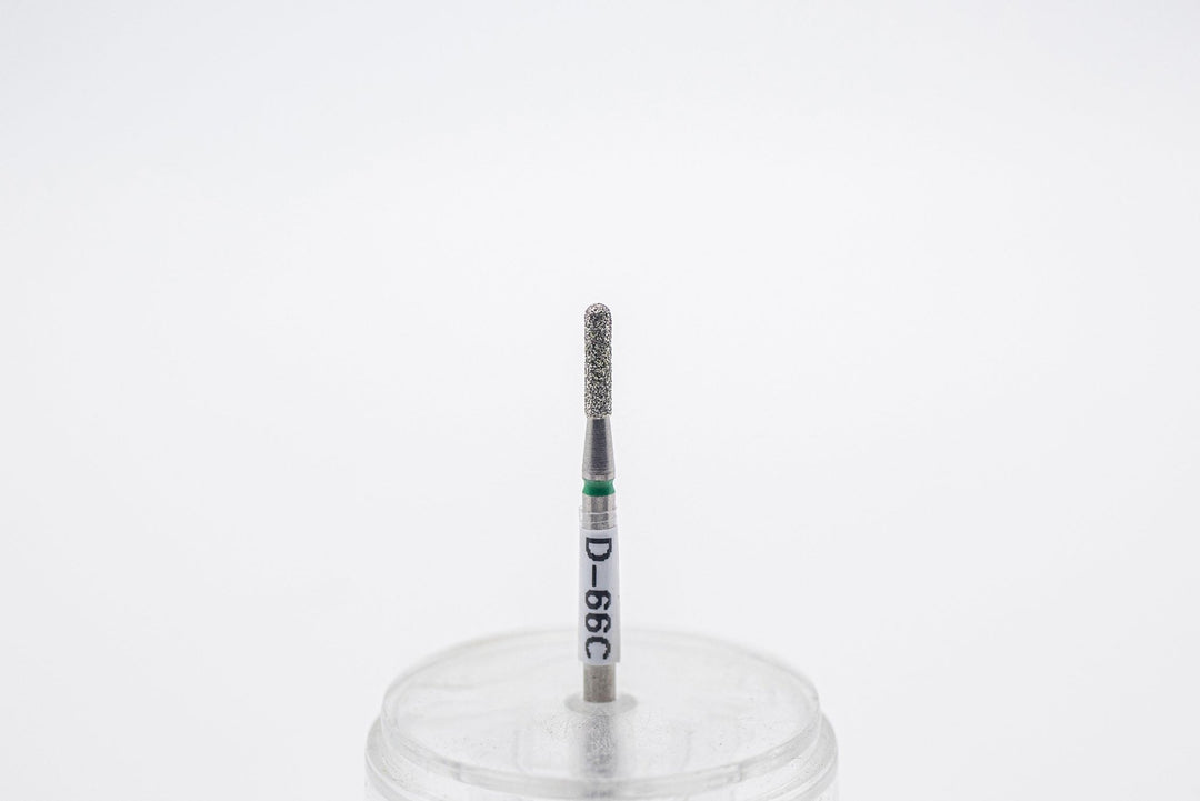 Diamond Nail Drill Bit D - 66, shape Rounded Cylinder; head size 1.8x8.0.mm - U - tools - U - tools