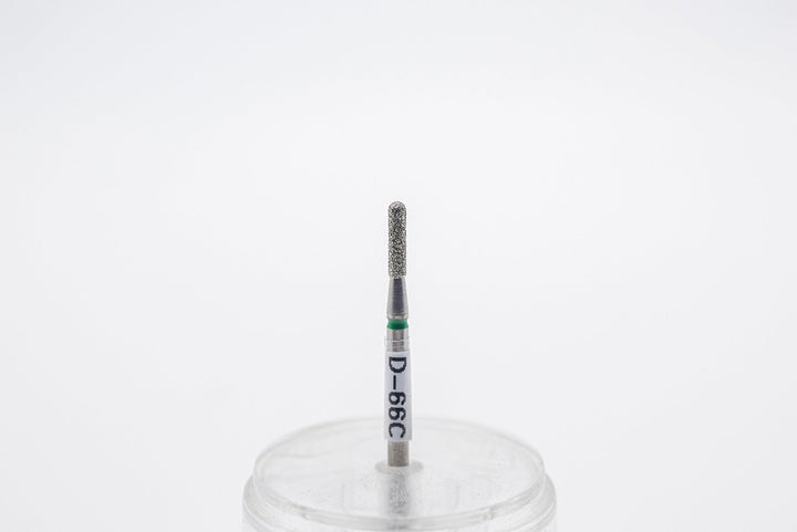 Diamond Nail Drill Bit D - 66, shape Rounded Cylinder; head size 1.8x8.0.mm - U - tools - U - tools