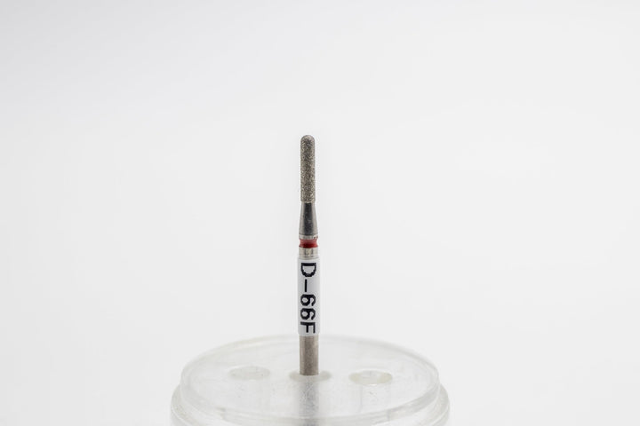 Diamond Nail Drill Bit D - 66, shape Rounded Cylinder; head size 1.8x8.0.mm - U - tools - U - tools
