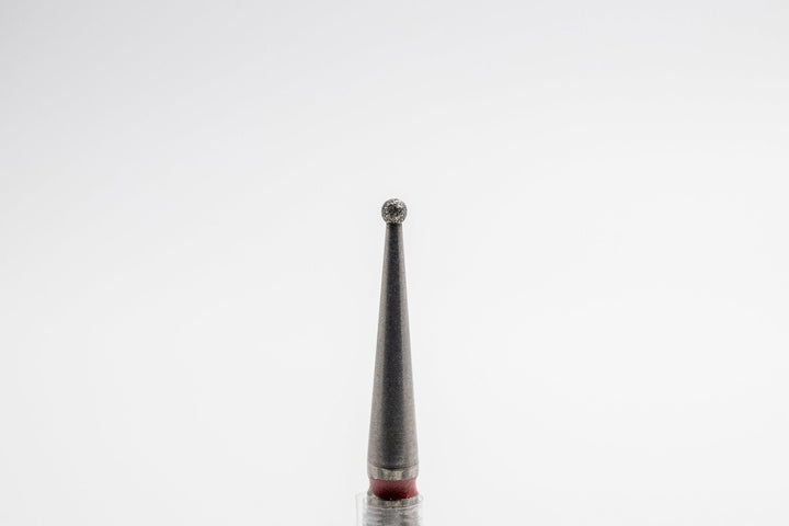 Diamond Nail Drill Bits D - 1, shape Ball, head size 1.2x1.0 mm - U - tools - U - tools